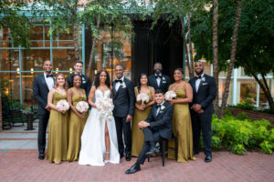 An Olive-and-Black Wedding at the Park Hyatt
