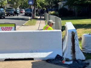 Pro-Harris Chalk Messages Near JD Vance’s House Painted Over