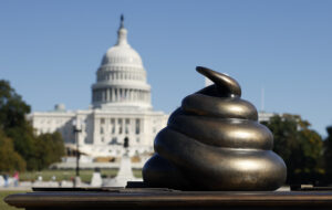 National Park Service Says the January 6 Poop Statue Can Stick Around Until After Election Day