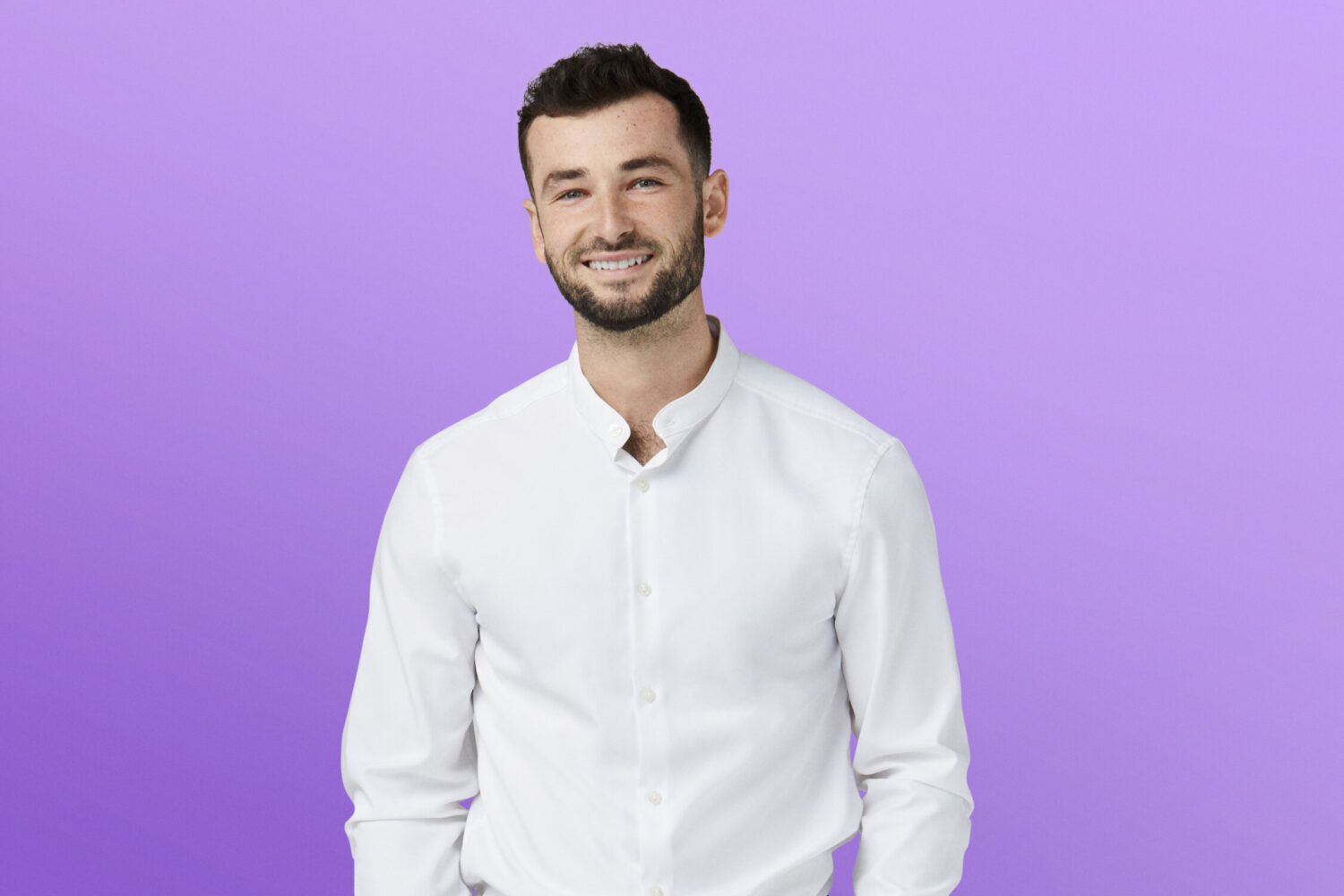 Love is Blind Season 7. Nick Dorka in Love is Blind S7. Cr. Adam Rose/Netflix © 2024