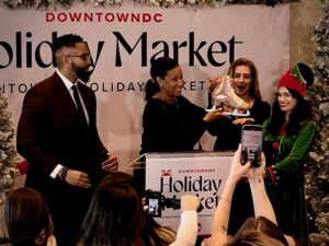 An Ice Rink, a Giant Mistletoe, and Other Plans for Downtown DC’s Holiday Season