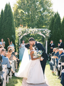 Candles and String Lights Illuminated the Clear-Top Tent for This Wedding Under the Stars