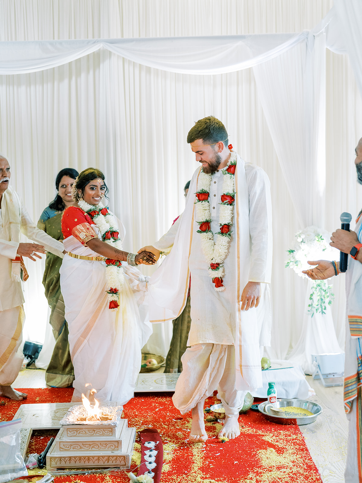 Asha and Chandler- Thursday's Indian Ceremony Asha and Chandler- Thursday's Indian Ceremony