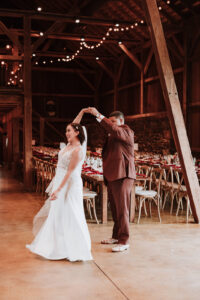 This Vineyard Wedding Featured a Wine and Burgundy Color Scheme
