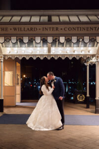 This Wedding at the Willard Featured a “Winter Elegance” Theme