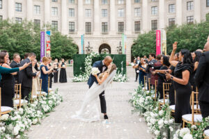 A Chic, Modern Calla-Lily-Filled Wedding at the Ronald Reagan Building