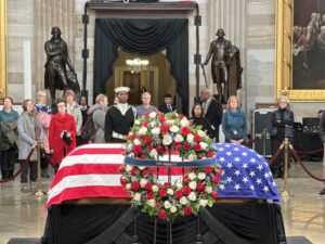 PHOTOS: Scenes From Inside the Capitol Rotunda as the Public Honors President Carter
