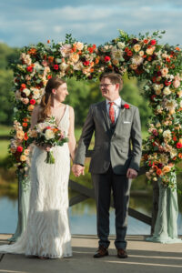 Eclectic Place Setting Designs—Including Pheasant Plates—Were a Highlight at This Fall-Themed Wedding