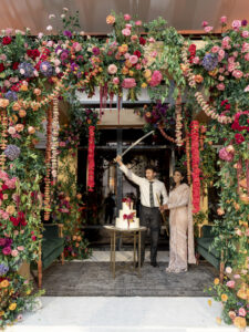 A Colorful, Floral-Forward Wedding at the Wharf