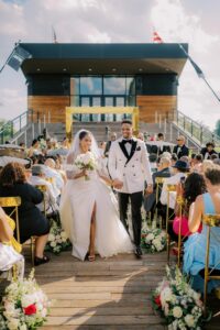 This Wedding at the Wharf Was the Couple’s Second Nuptial Celebration