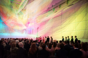 We’ve Never Seen Anything Like This Color-Drenched Art Museum Wedding