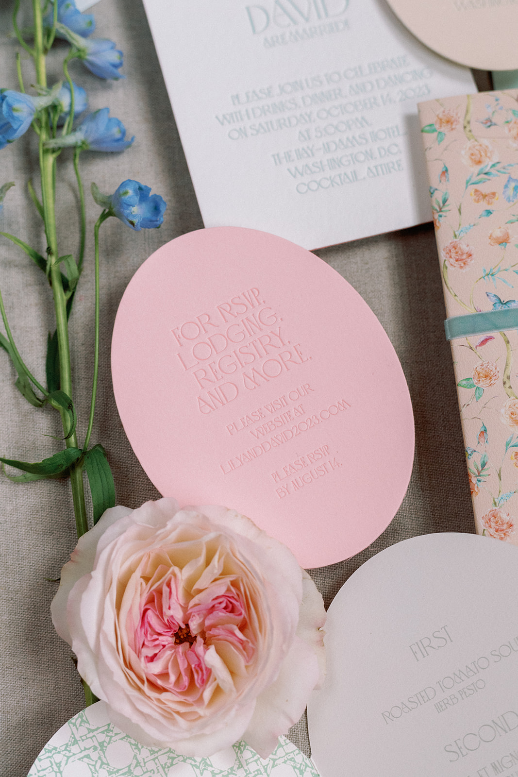 LILY + DAVID AT THE HAY ADAMS