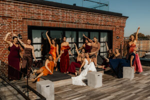 Friendship Bracelets and Handwritten Letters Were Highlights of This Moody Fall Wedding