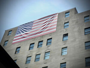 DC Building Owner Hangs Giant US Flag With Extra Star for Greenland
