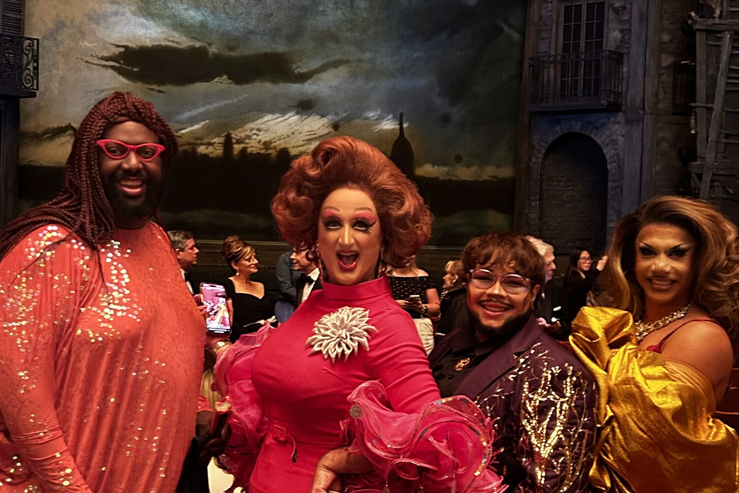 DC Drag queens attend a Kennedy Center performance where Donald Trump was also in attendance.