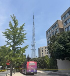 Man Jumps From AU Radio Tower in Apparent Suicide