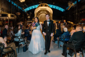An “Out of This World”-Themed Wedding at the Air & Space Museum