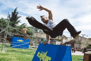 A Parkour Playground Is Taking Over the National Building Museum