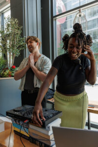 At a Coffee Rave, Your Latte Comes With a Side of EDM