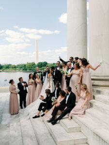 This Floral, Blush Wedding Featured an End-of-the-Night Confetti Drop